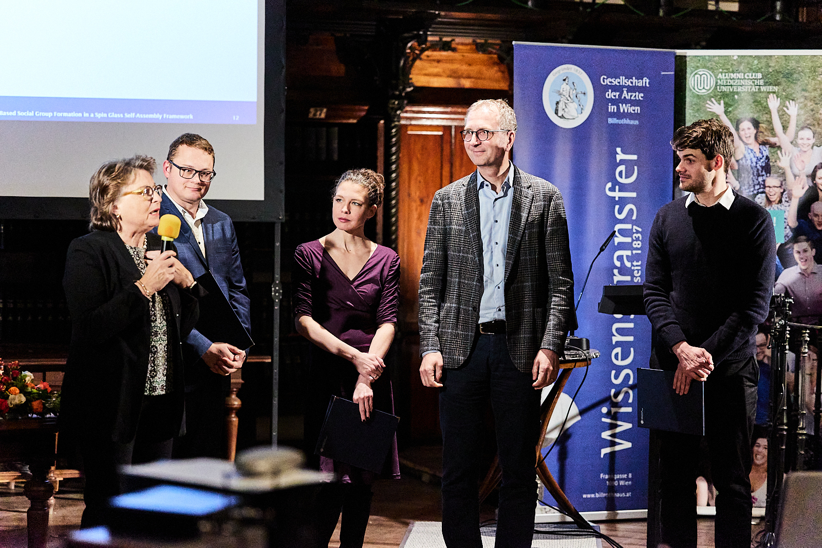 Univ.-Prof. Dr. Beatrix Volc-Platzer, Jan Korbel, PhD, Mag. Dr. Barbara Katharina Geist, Univ.-Prof. Dr. Harald Sitte, Dr. Máté Kiss, MSc