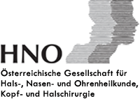 Logo der Österreichischen Gesellschaft für Hals-, Nasen-, Ohrenheilkunde, Kopf- und Halschirurgie